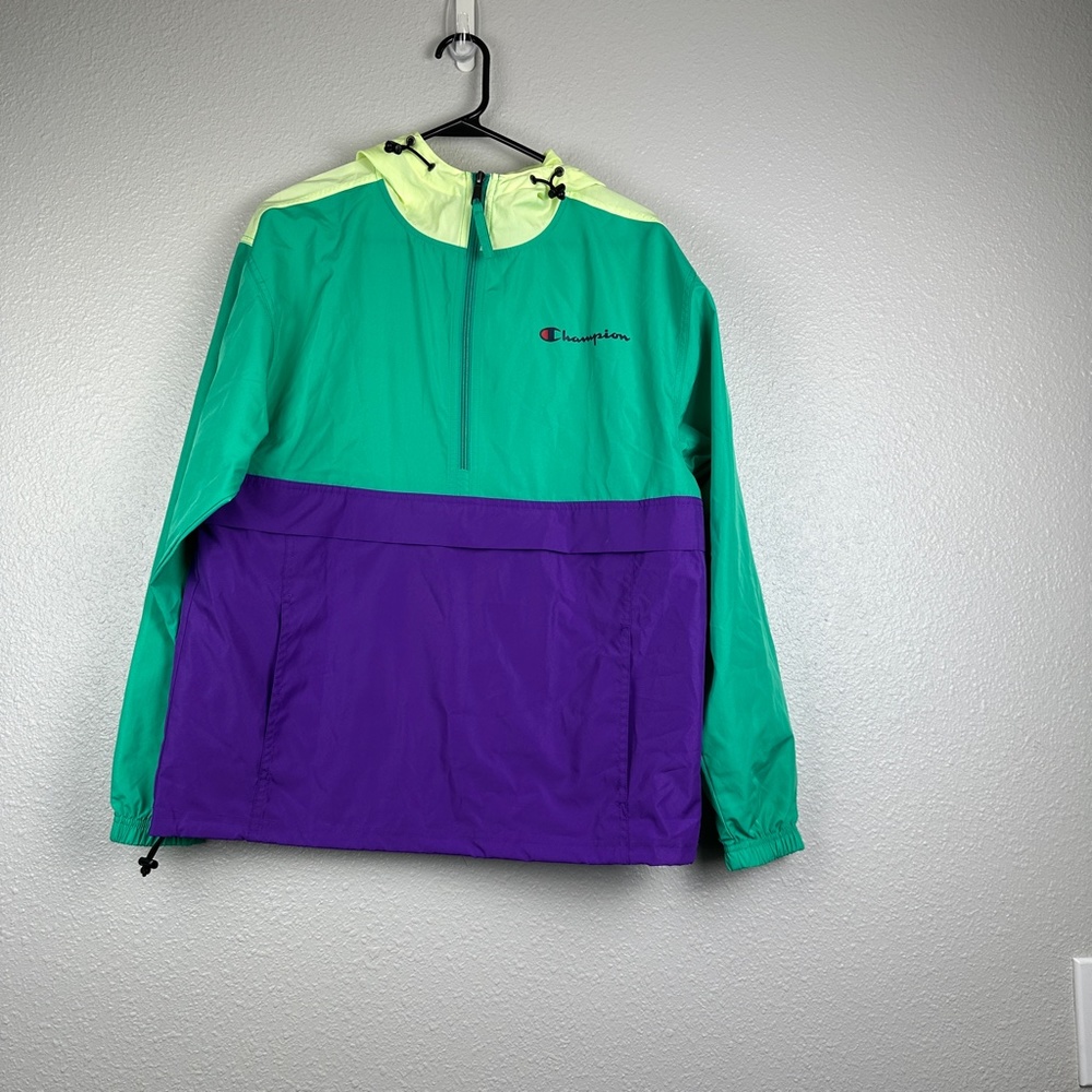 Champion Packable Pullover Colorblocked Jacket - image 2
